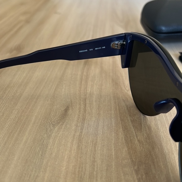 Blue White Balenciaga BB0004S 010 - Picture 5 of 6